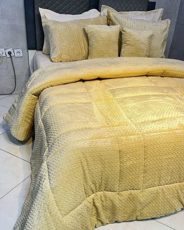 روتختی مخمل گندمی رنگ شیری