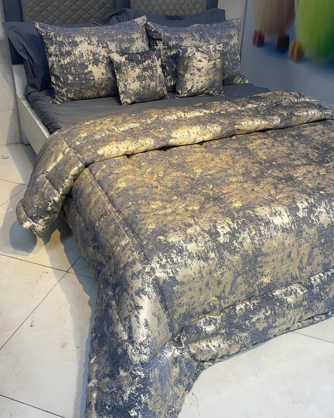 روتختی مخمل پتینه طوسی تیره