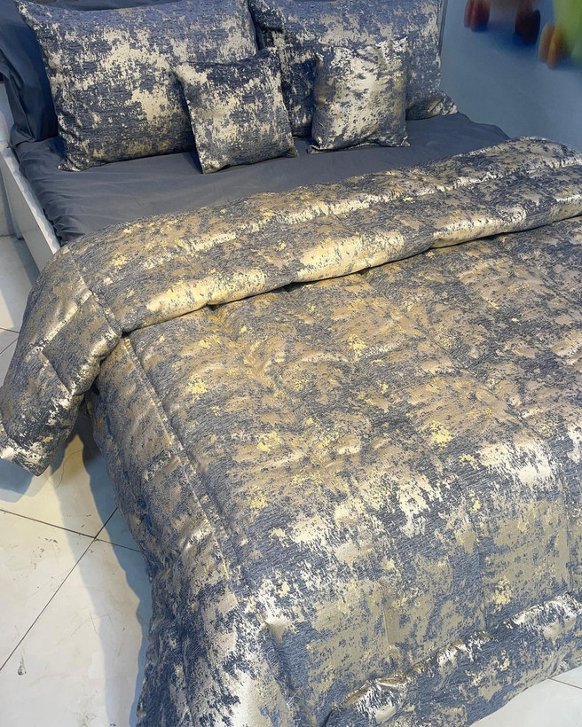 روتختی مخمل پتینه طوسی تیره